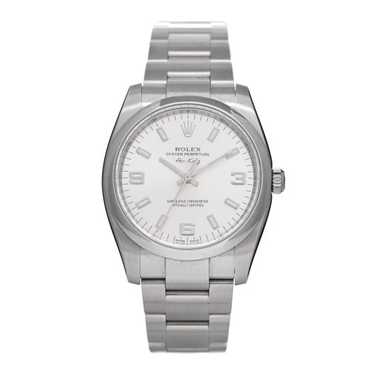 ROLEX Stainless Steel 34mm Oyster Perpetual Air-K… - image 1