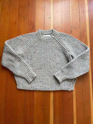 ISABEL MARANT ÉTOILE Speckled Zip Sweater (38) |…
