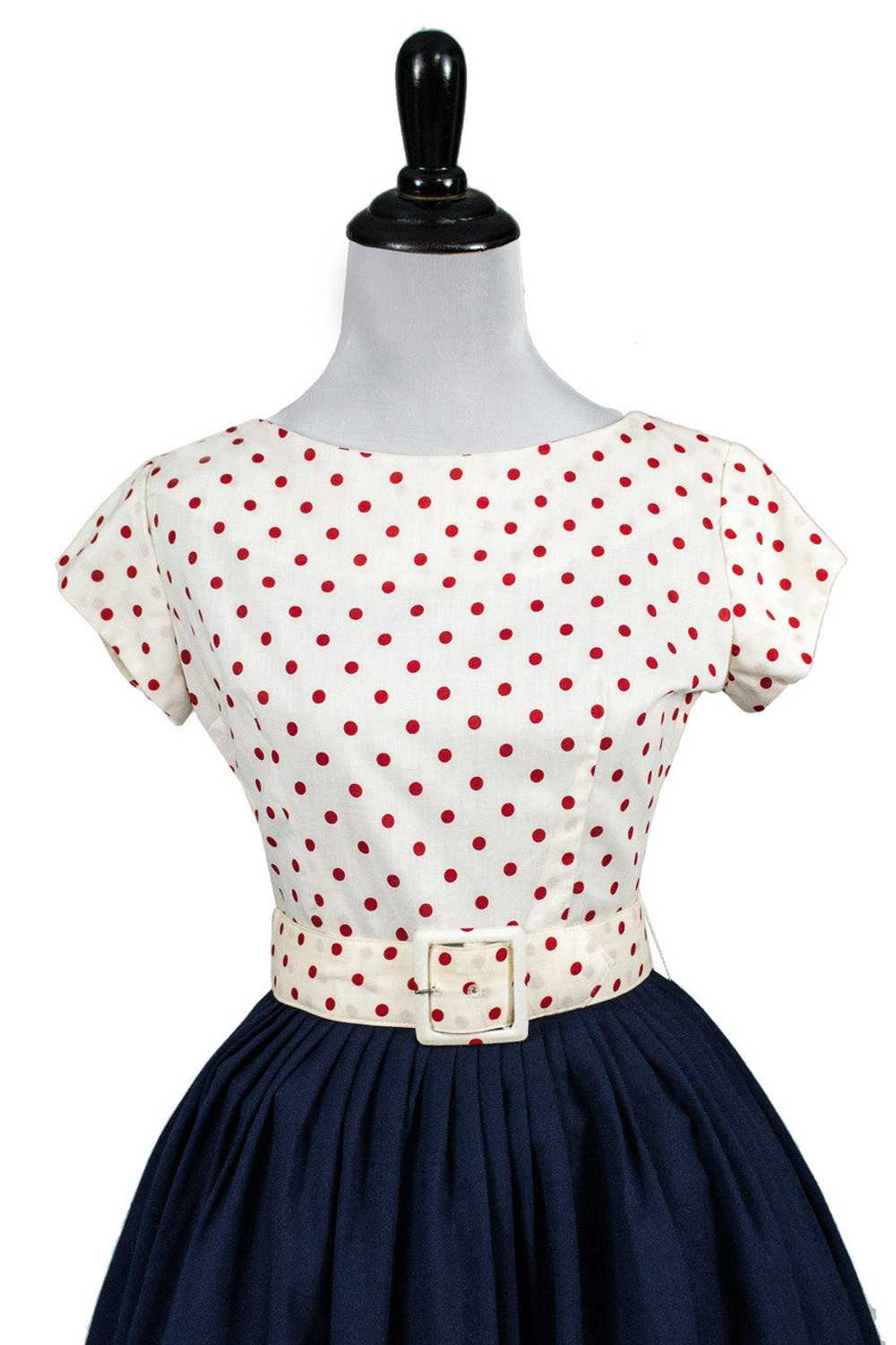 1950s I Magnin Vintage Girl's 2 Pc Dress Bolero J… - image 6