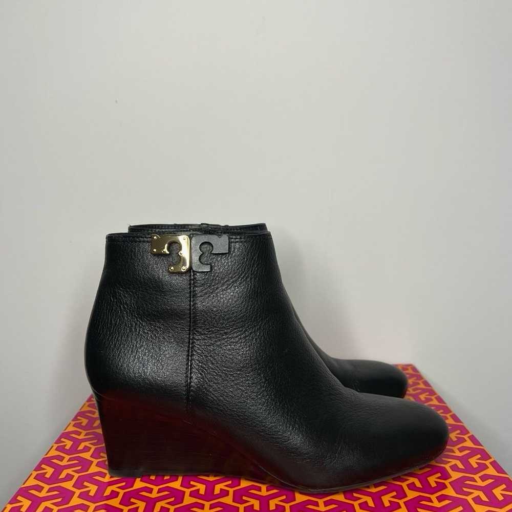 Tory Burch Lowell Wedge Ankle Booties - image 2