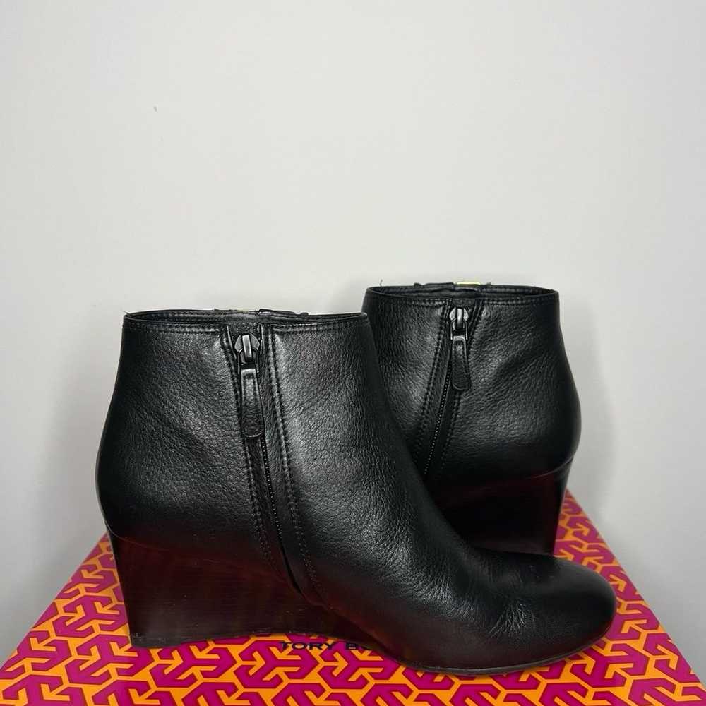 Tory Burch Lowell Wedge Ankle Booties - image 5