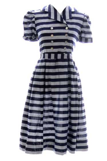 1950s Nathan Krauskopf Vintage Girl's Dress from E