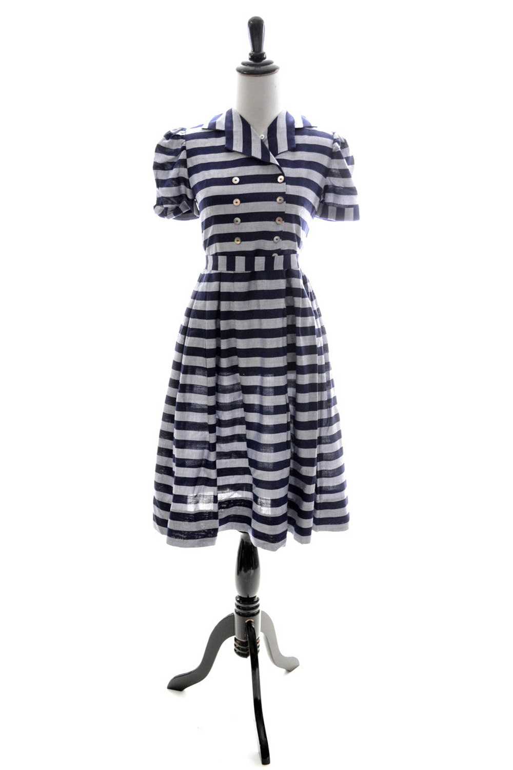 1950s Nathan Krauskopf Vintage Girl's Dress from … - image 4