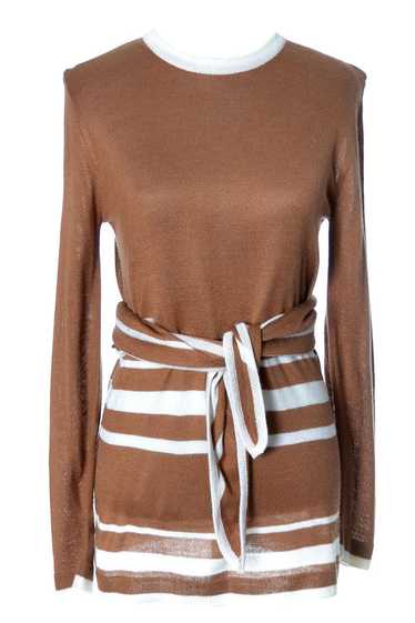 1970's Valentino Copper Brown Vintage Sweater I Ma