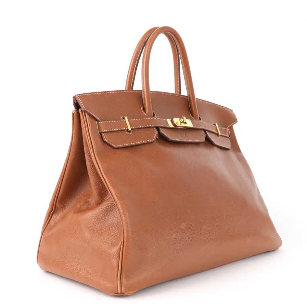Hermès Birkin 40 leather handbag - image 2