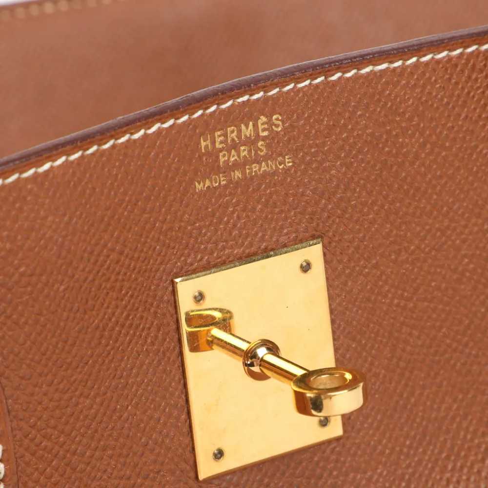 Hermès Birkin 40 leather handbag - image 5