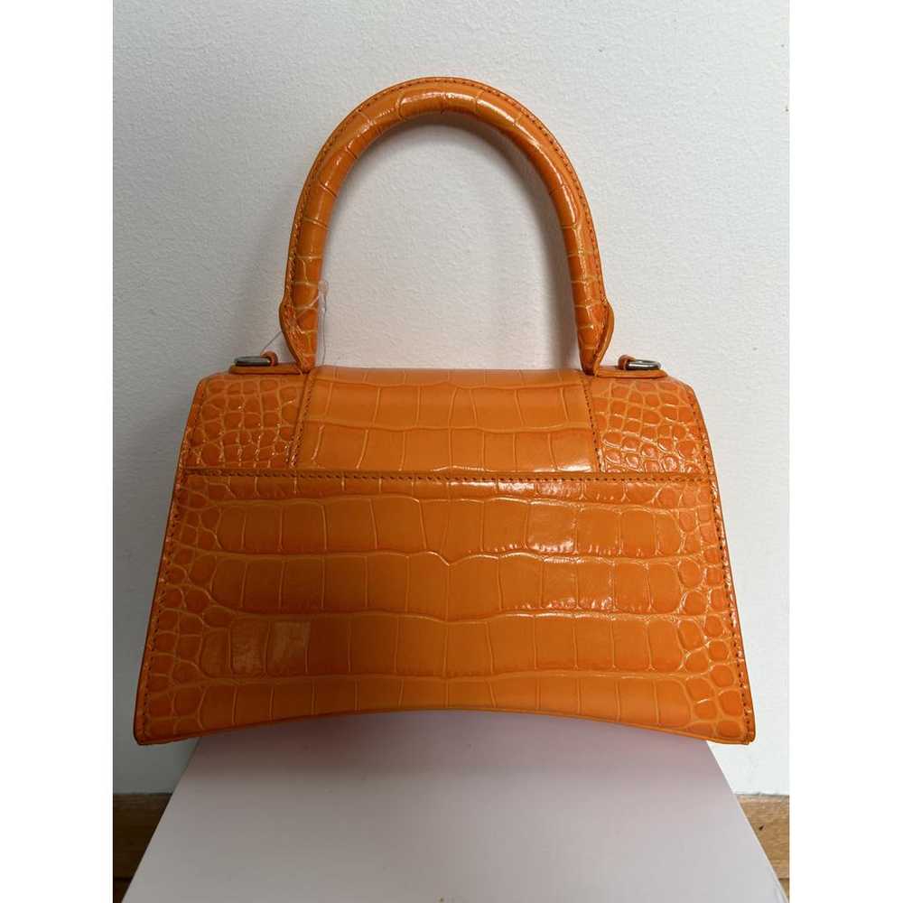 Balenciaga Hourglass leather handbag - image 3