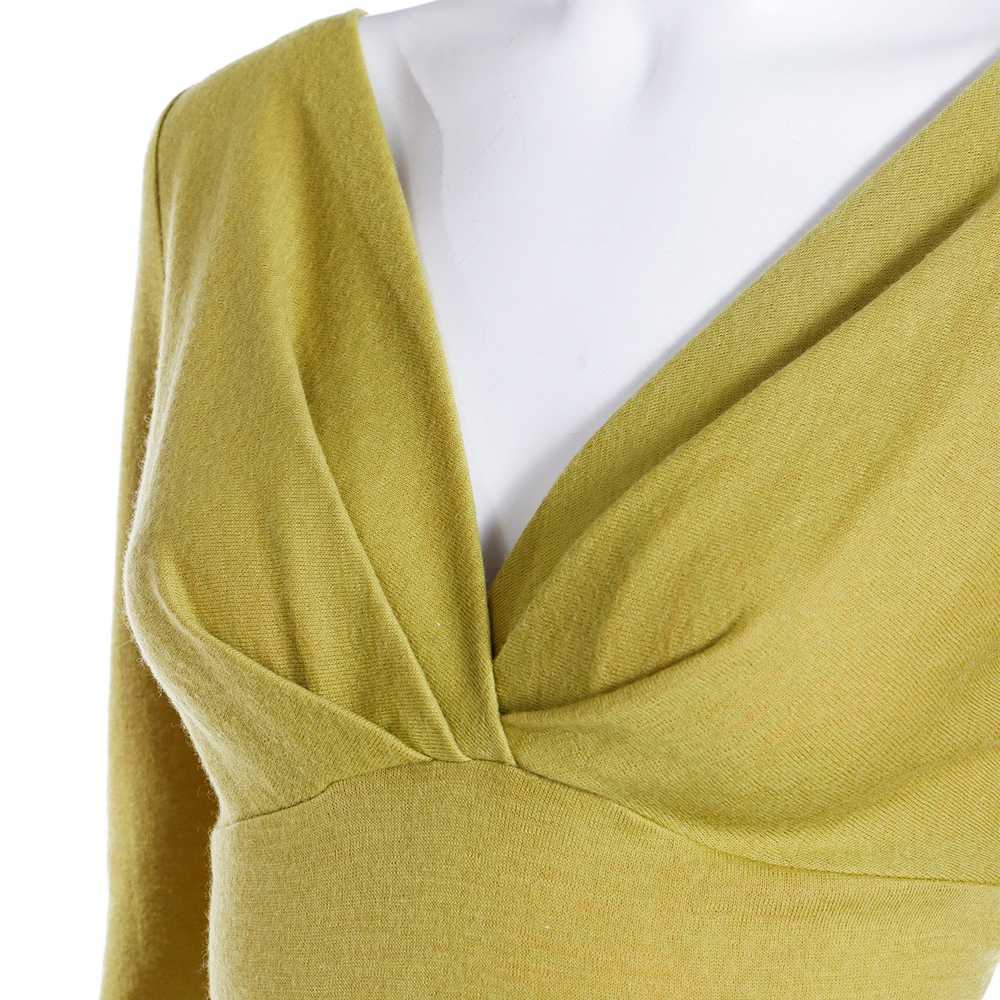 1970s Chartreuse Green Wool Fully Lined Vintage J… - image 7