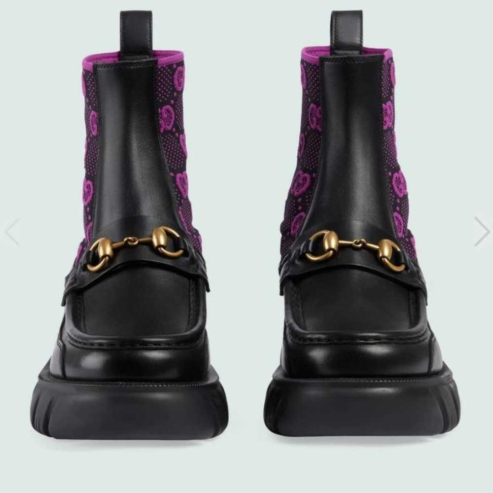 Gucci Leather ankle boots - image 9