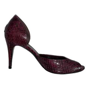 Chanel Python heels - image 1