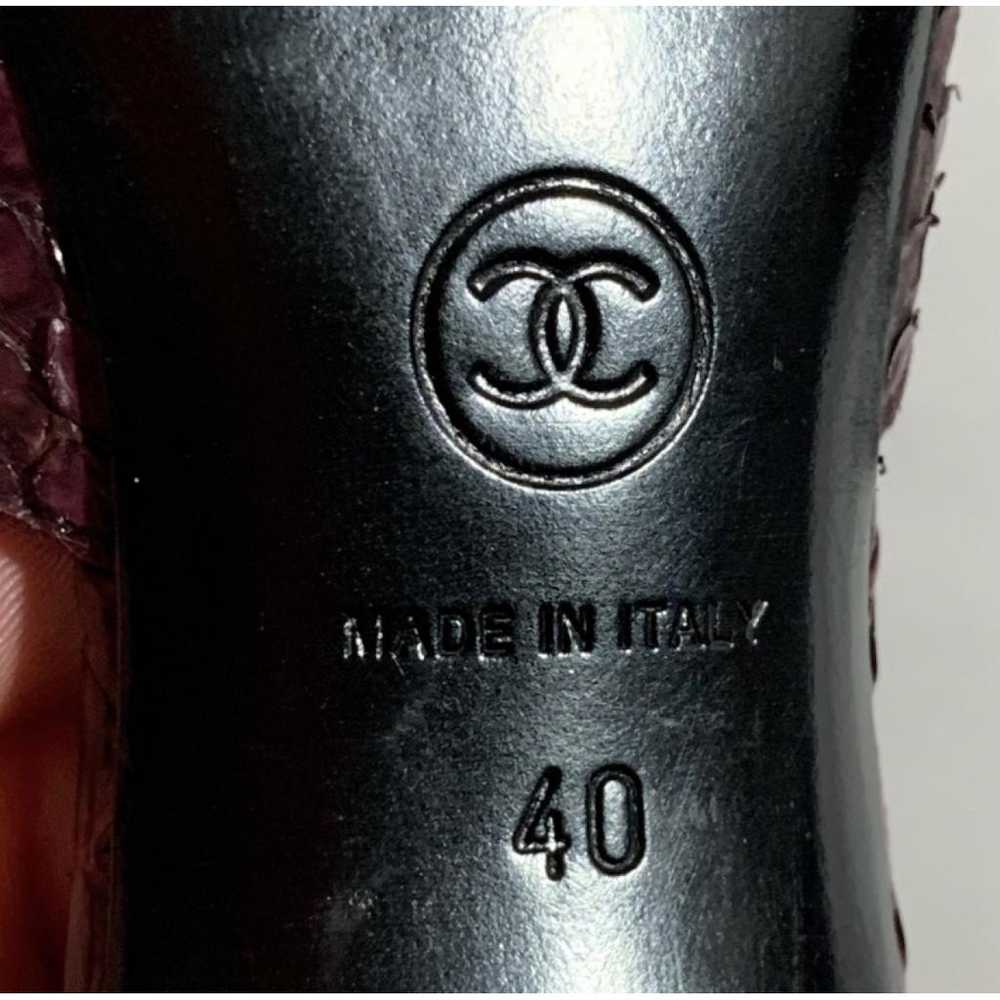 Chanel Python heels - image 2