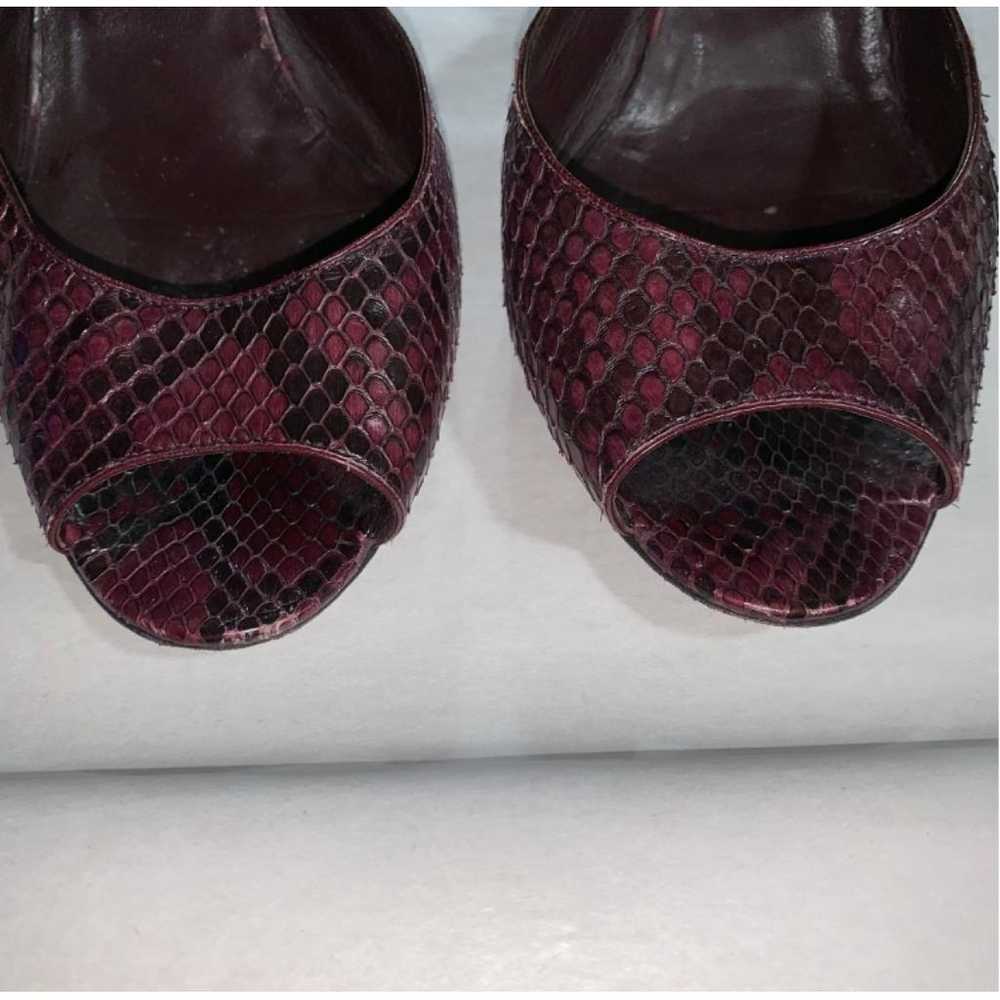 Chanel Python heels - image 9