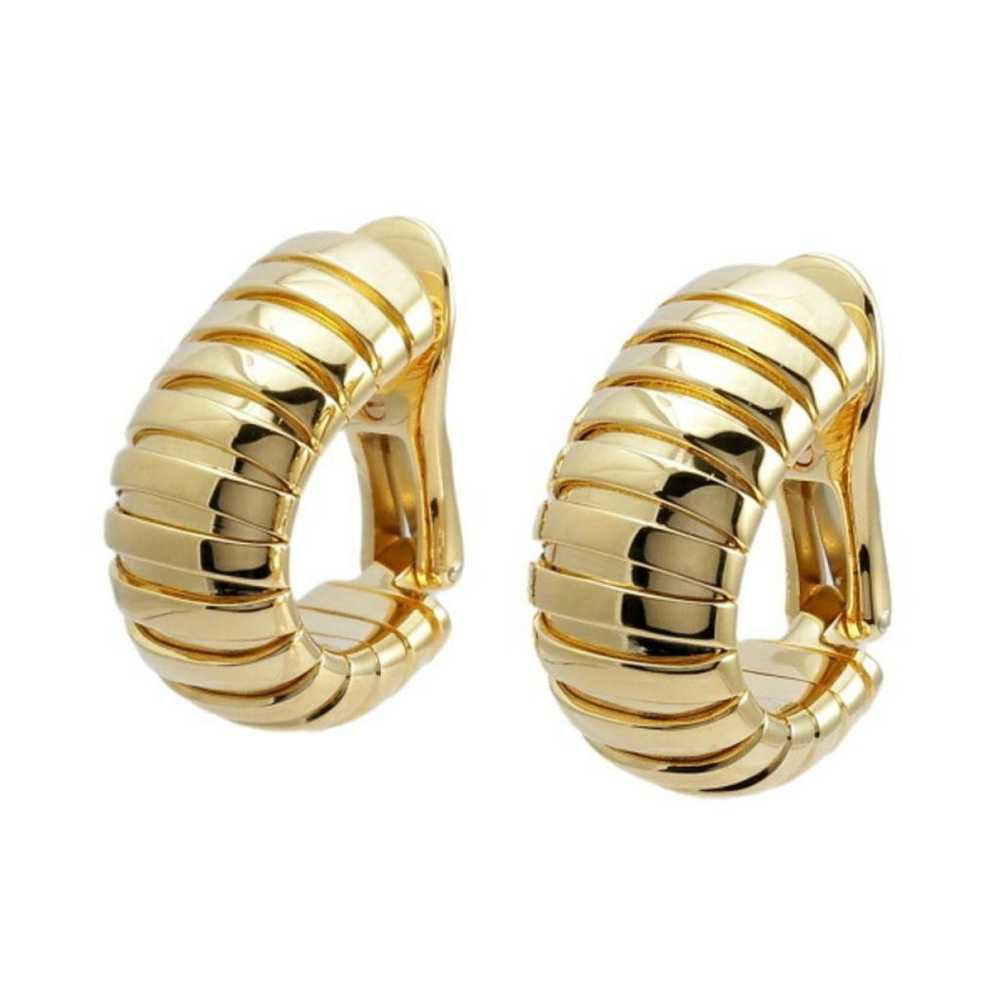 Bvlgari Tubogas yellow gold earrings - image 2