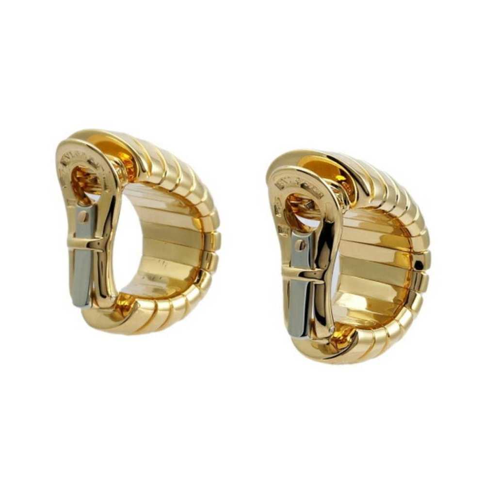 Bvlgari Tubogas yellow gold earrings - image 3