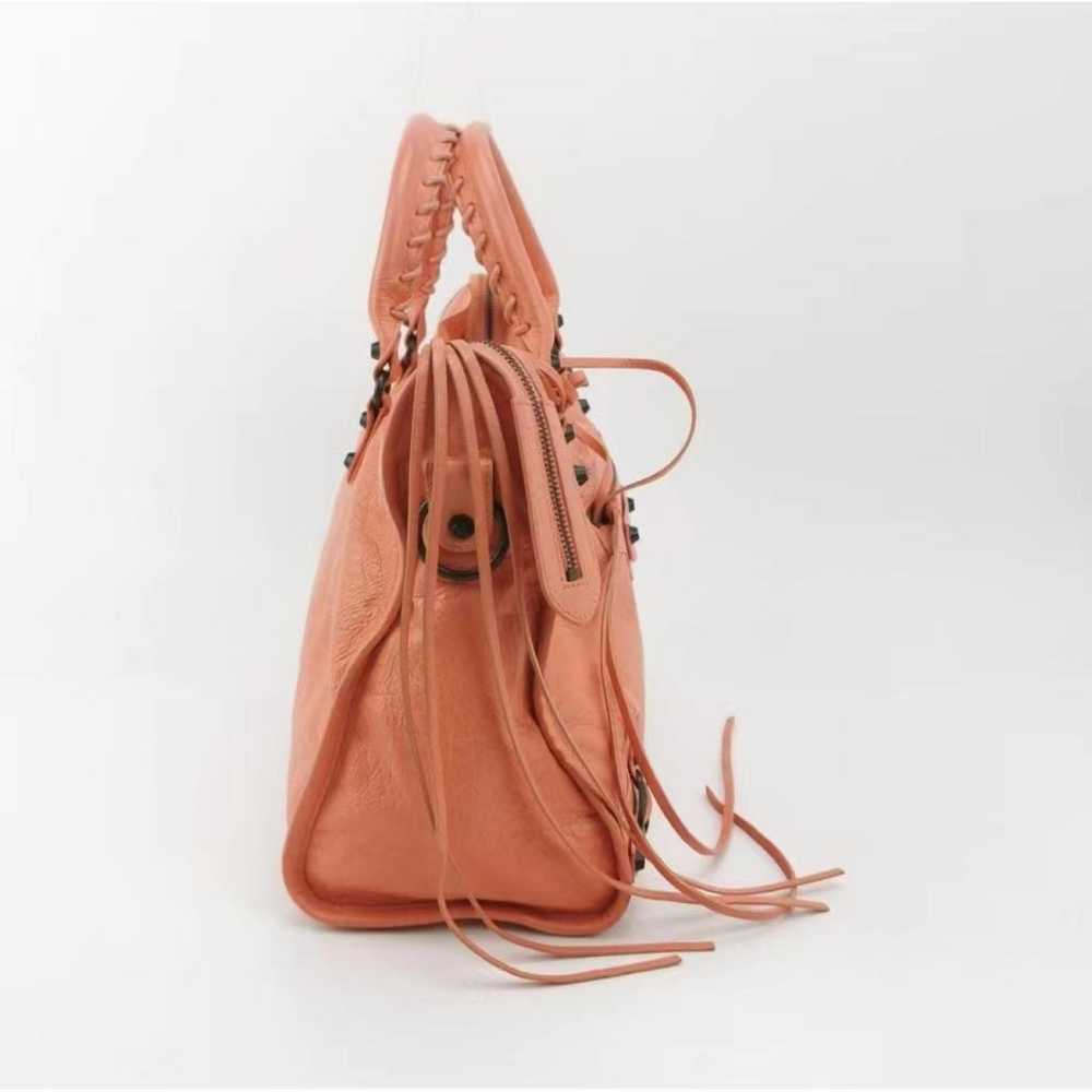 Balenciaga Classic Metalic leather handbag - image 7