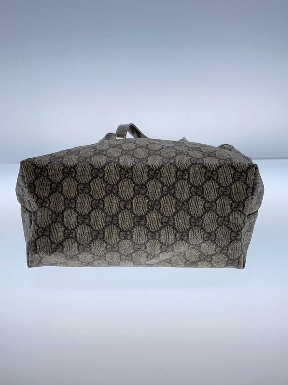 Used Gucci Tote Bag Gg Plus/Pvc/Brw - image 4