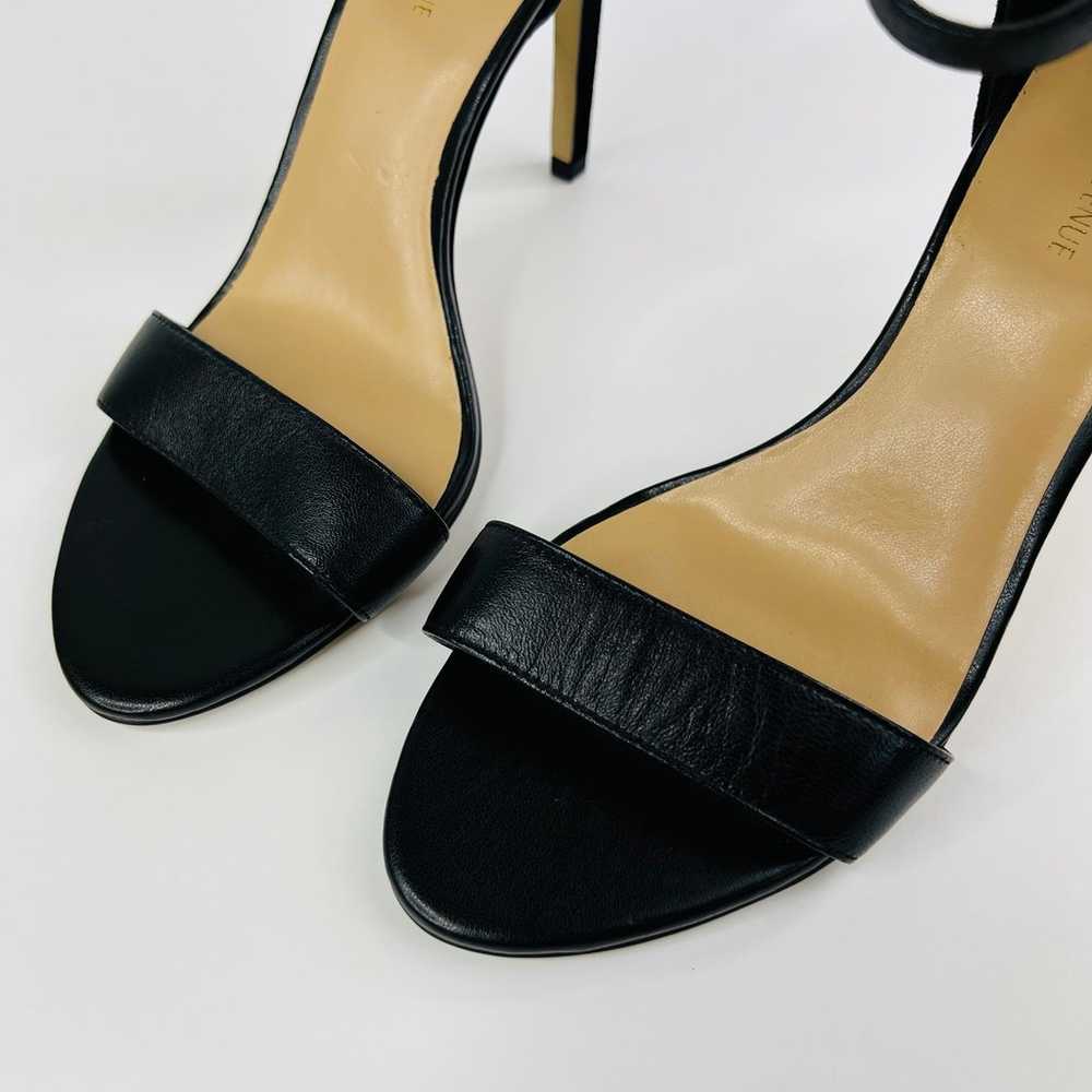 Saks Fifth Avenue Black Ankle Strap Classic Heels - image 4