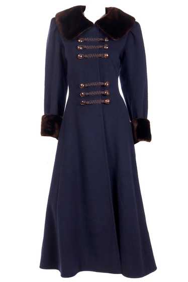 1976 Yves Saint Laurent Haute Couture Cossack Coat