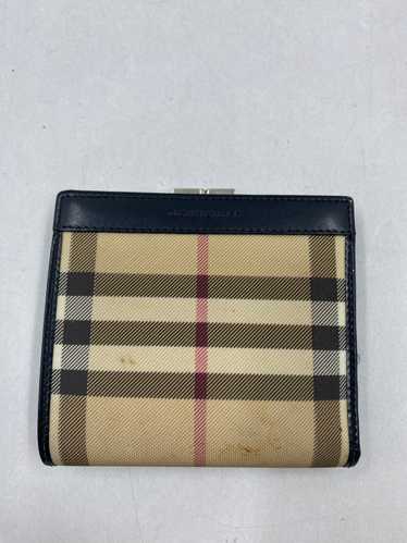 Authentic Burberry London Camel Check Compact Wall