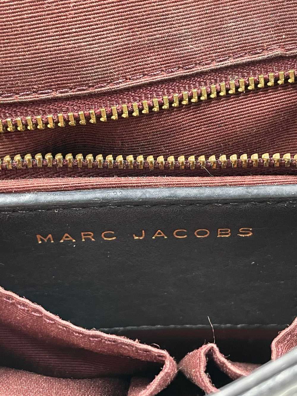 Authentic Marc Jacobs Black Saddle Crossbody - image 5