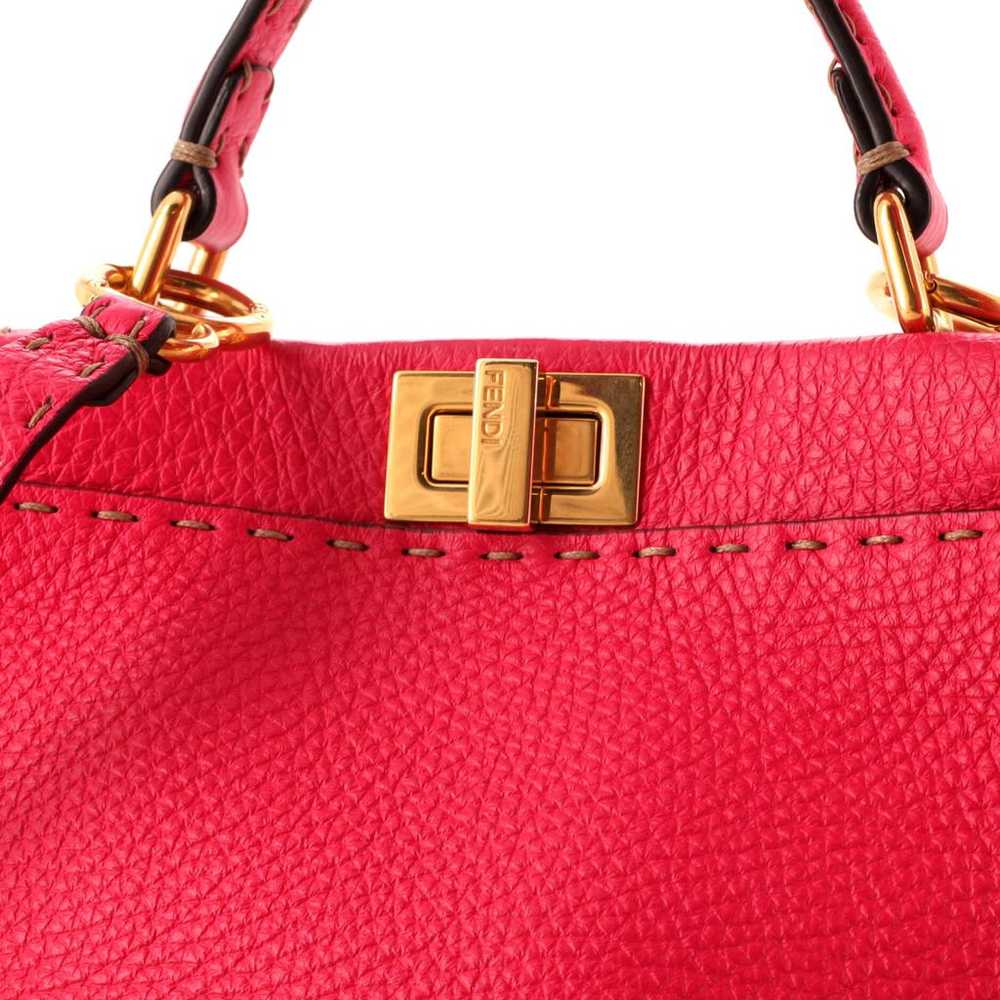 Fendi Leather handbag - image 11