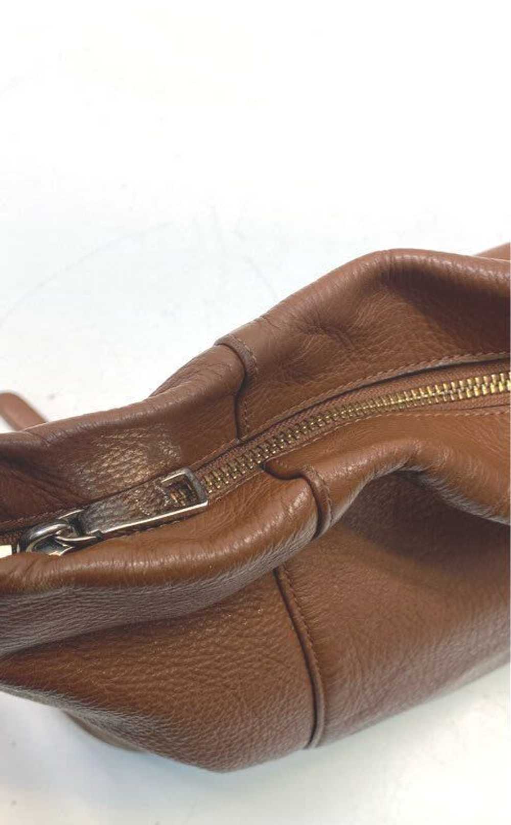 Coach Pebble Leather Isabelle Shoulder Bag Tan - image 7