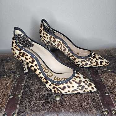 NWOB Sam Edelman Tiana studded leopard print pumps