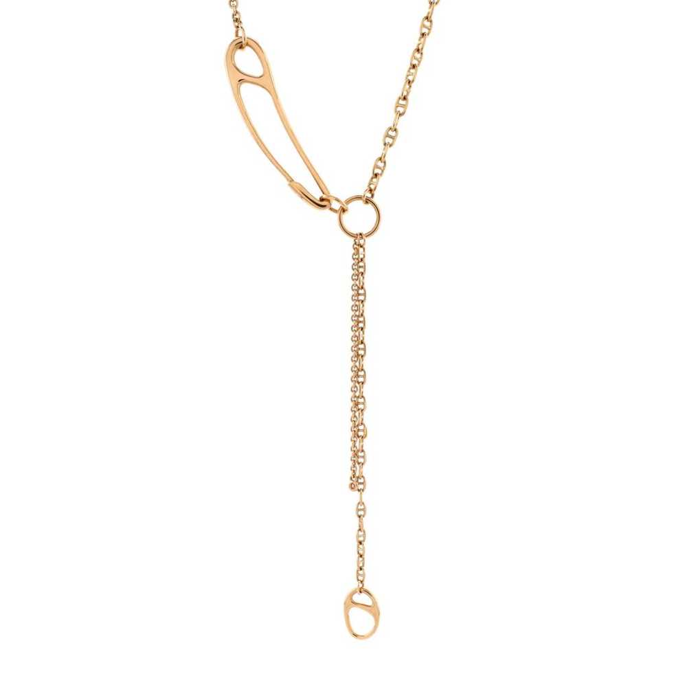 Hermès Pink gold necklace - image 1