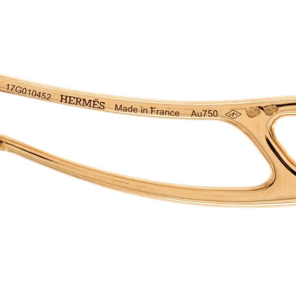 Hermès Pink gold necklace - image 4