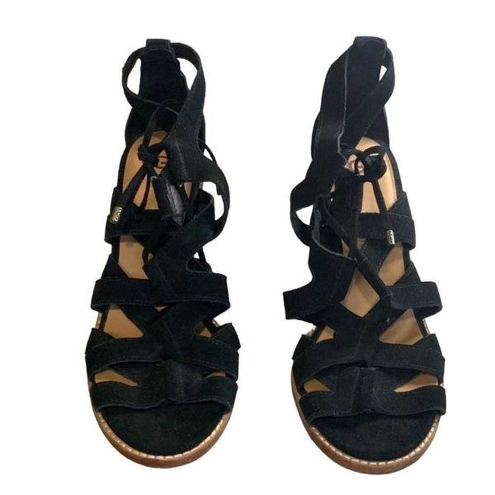 UGG Suede Block Heel Sandals - image 2