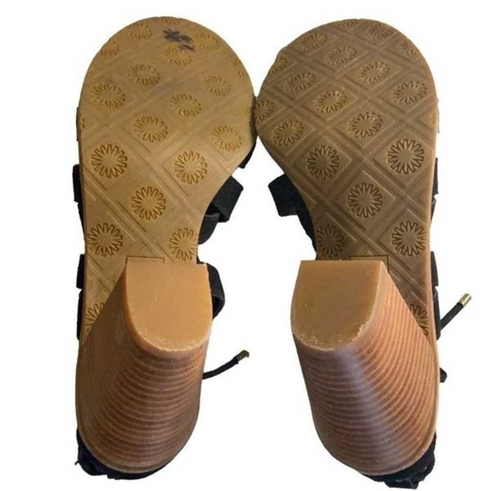 UGG Suede Block Heel Sandals - image 7