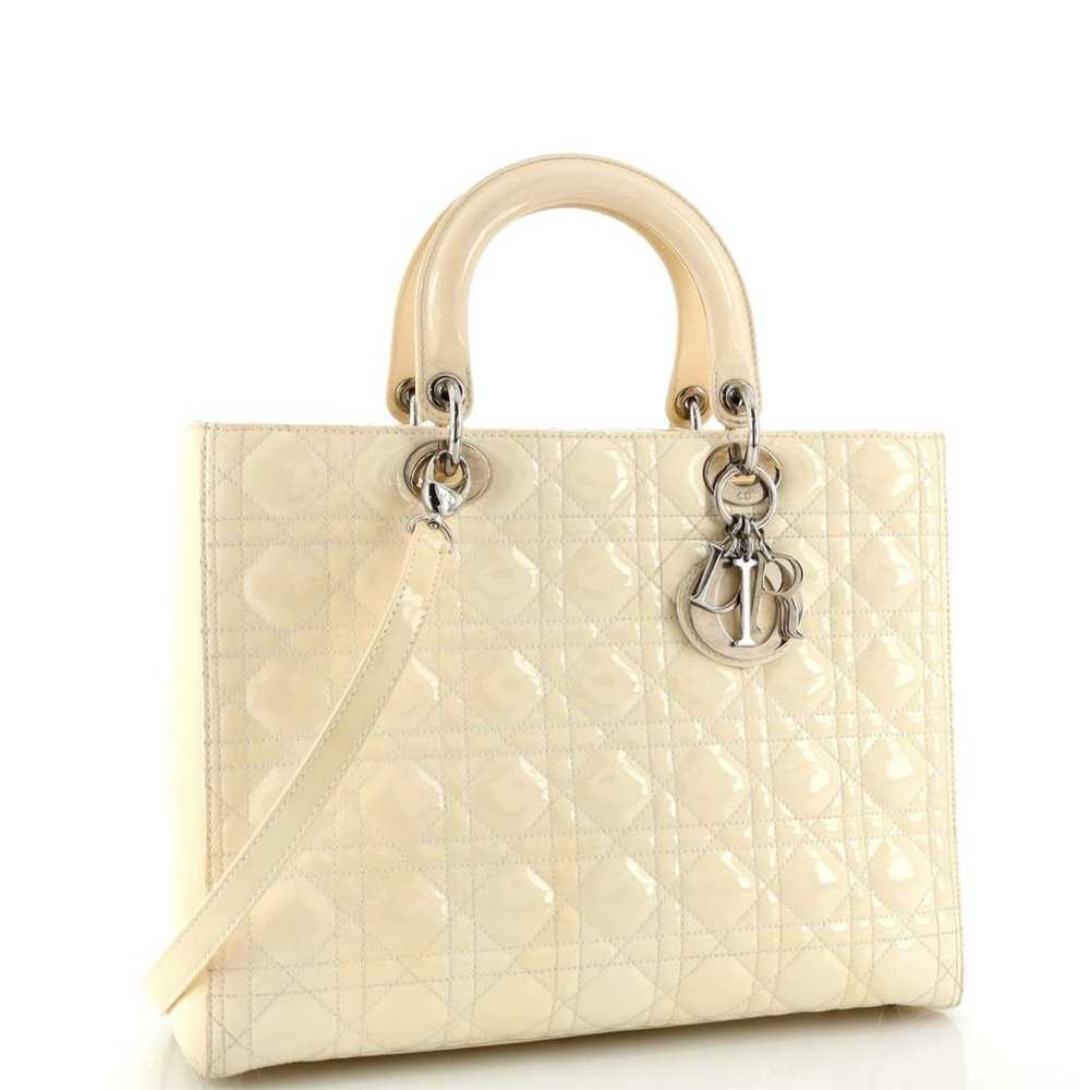 Christian Dior Patent leather handbag - image 2