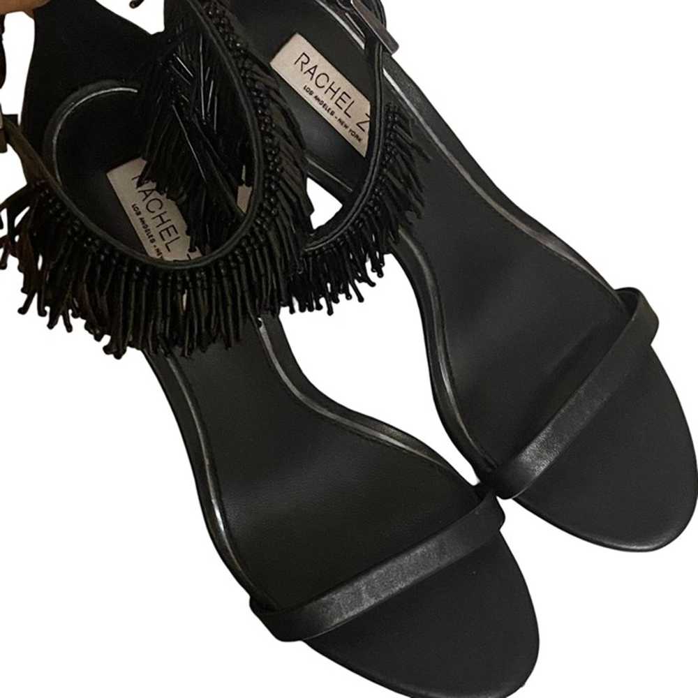 Rachel Zoe Emina Fringe Stiletto Heeled Sandals i… - image 5