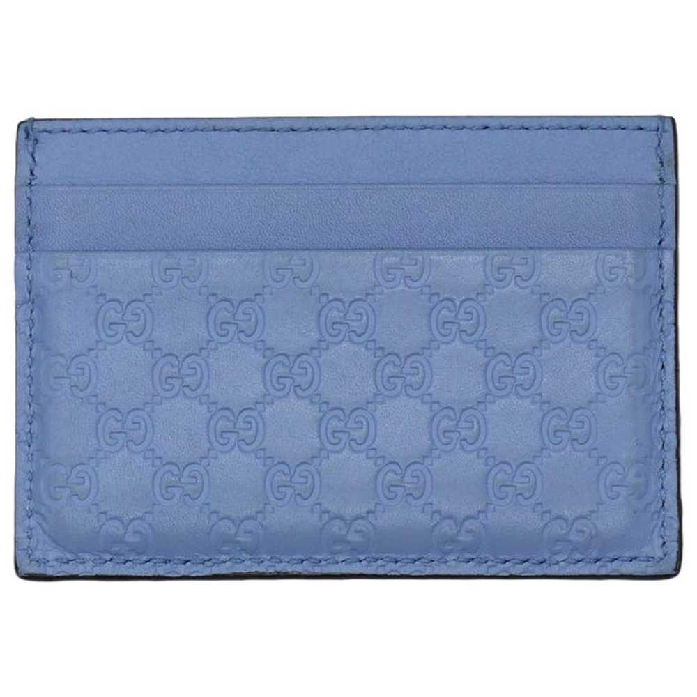 Gucci Leather card wallet - image 1
