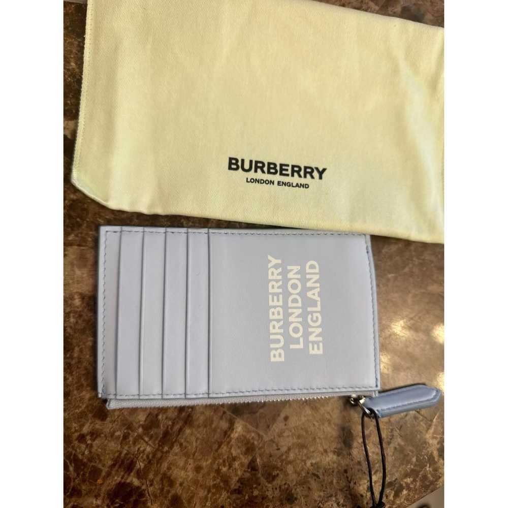 Burberry Leather purse - image 2