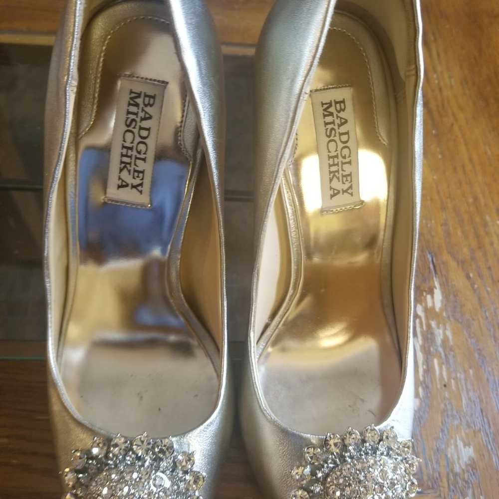 Badgley mischka size 7 heels - image 8