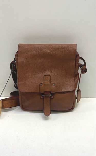 Harbour 2nd Marlies Leather Flap Crossbody Tan
