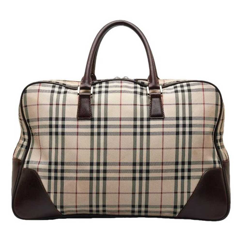 Burberry Cloth travel bag - image 1