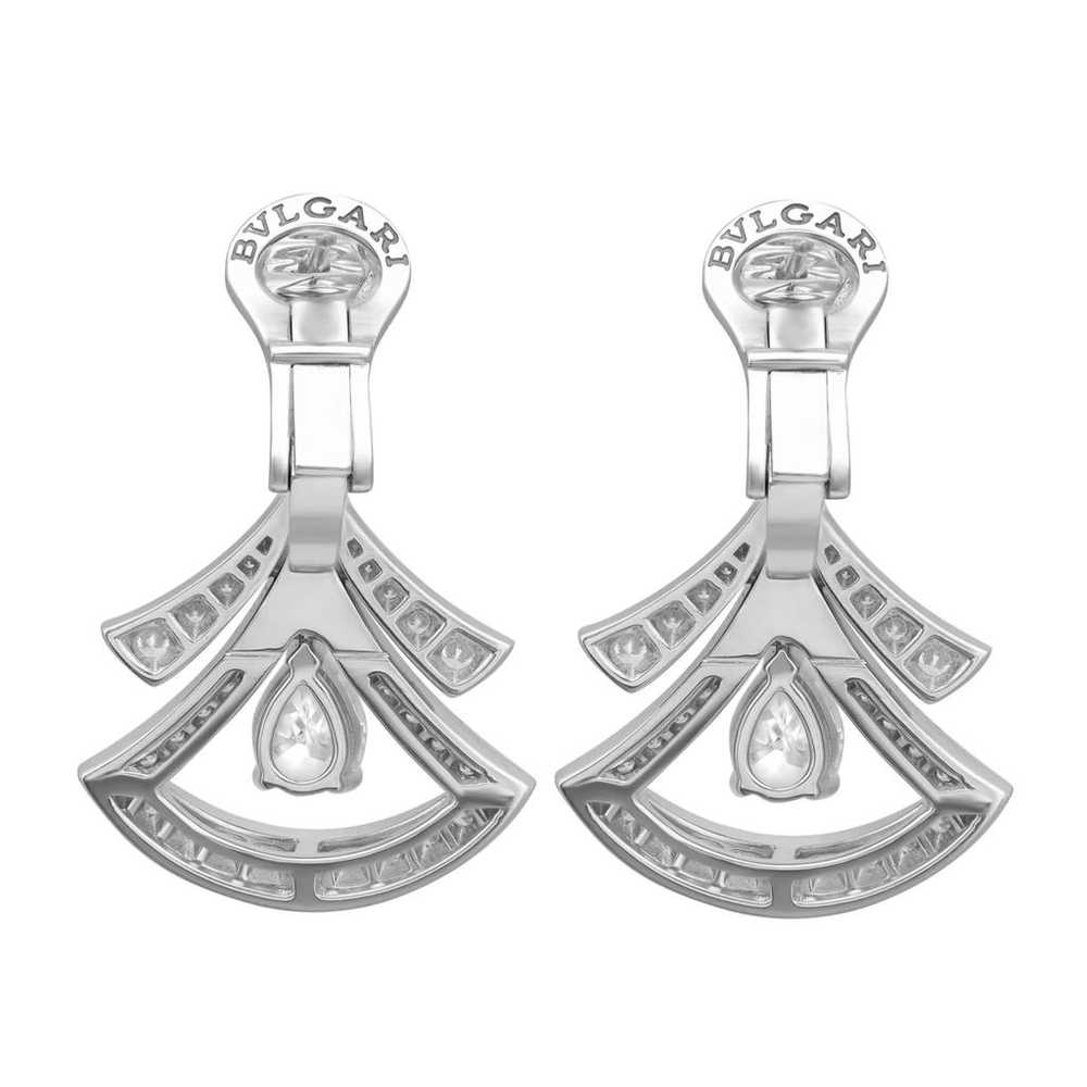 Bvlgari White gold earrings - image 3