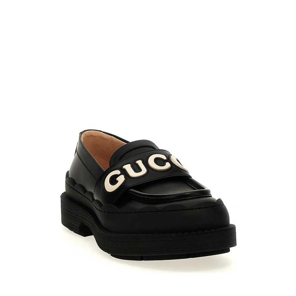 Gucci Leather lace ups - image 2