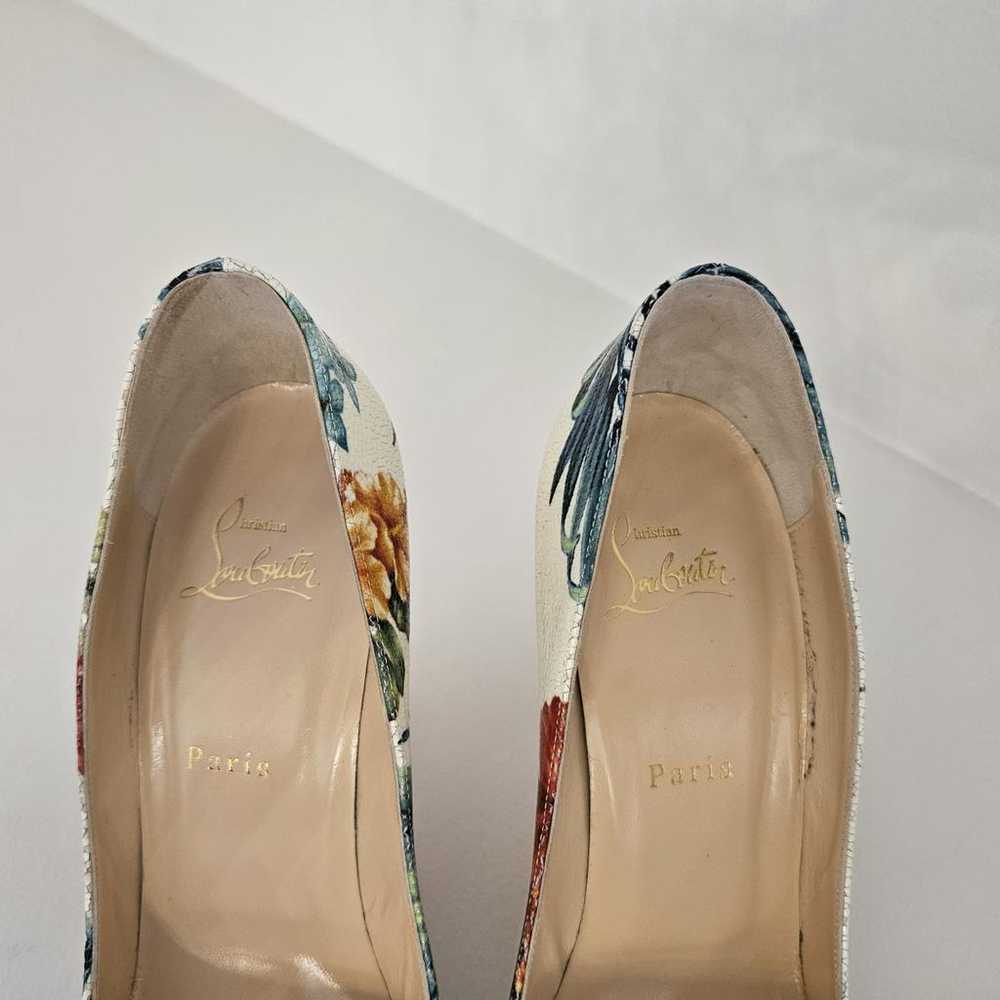 Christian Louboutin Pigalle leather heels - image 8