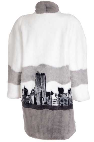 1980s Rare Vintage NYC Twin Towers Skyline White G