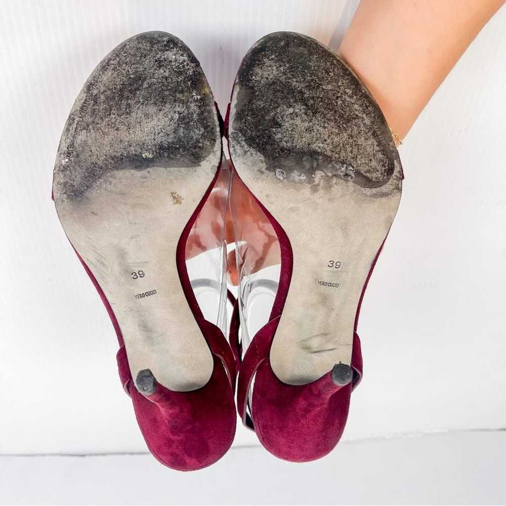 ALEXANDER WANG Antonia Textured Ankle-Wrap Sandal - image 9
