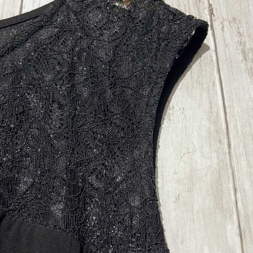 MSK evening black gown size 16 - image 4