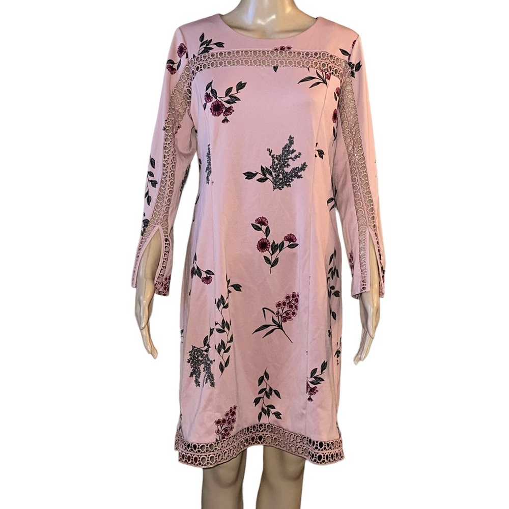 Alfani floral split sleeve shift dress - image 3