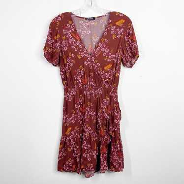 MADEWELL Ruffle Wrap Dress In Windowbox Floral an… - image 1
