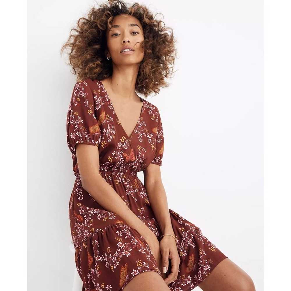 MADEWELL Ruffle Wrap Dress In Windowbox Floral an… - image 6