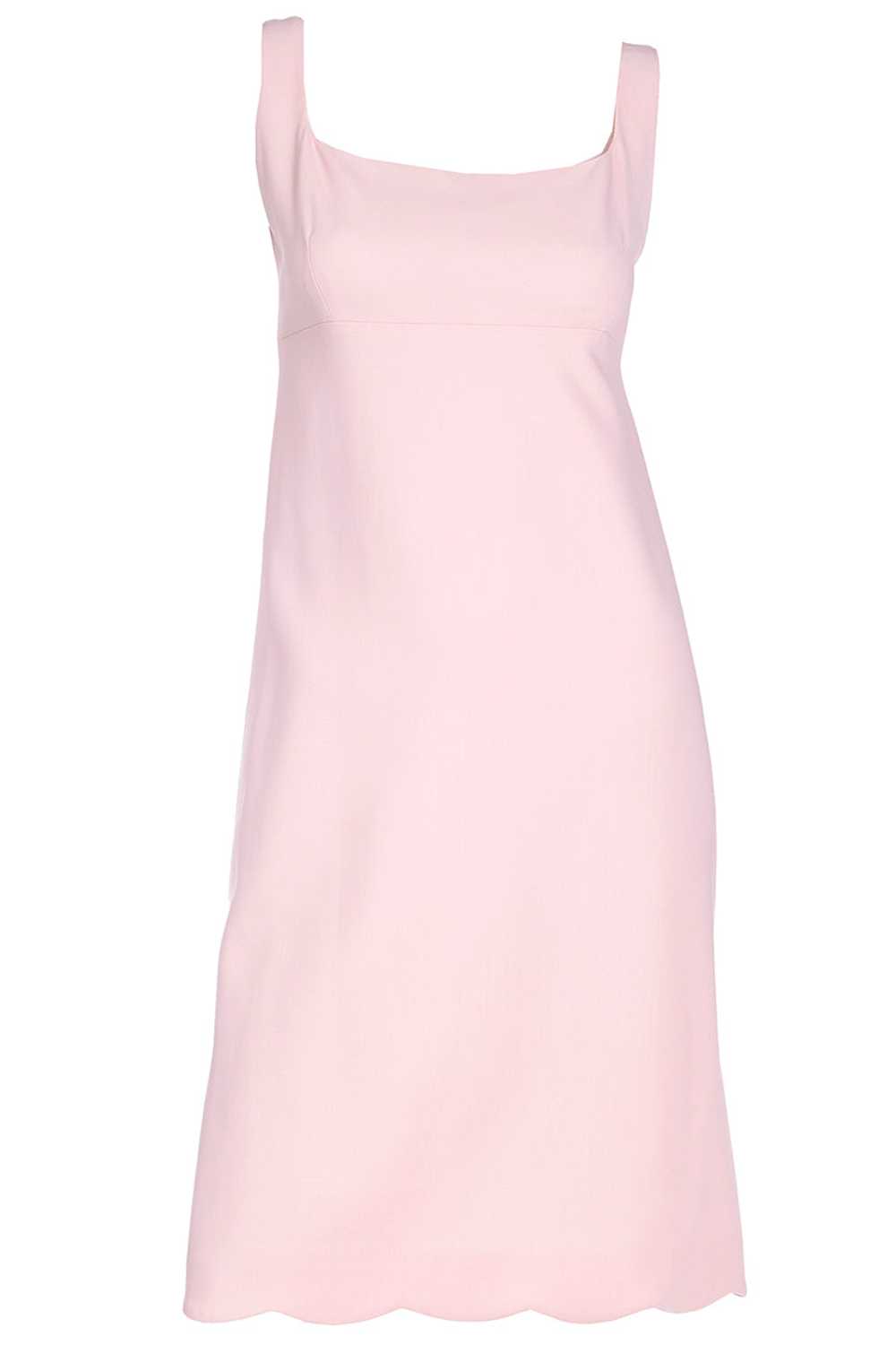 2000s Pink Ralph Lauren Empire Waist Sleeveless D… - image 1