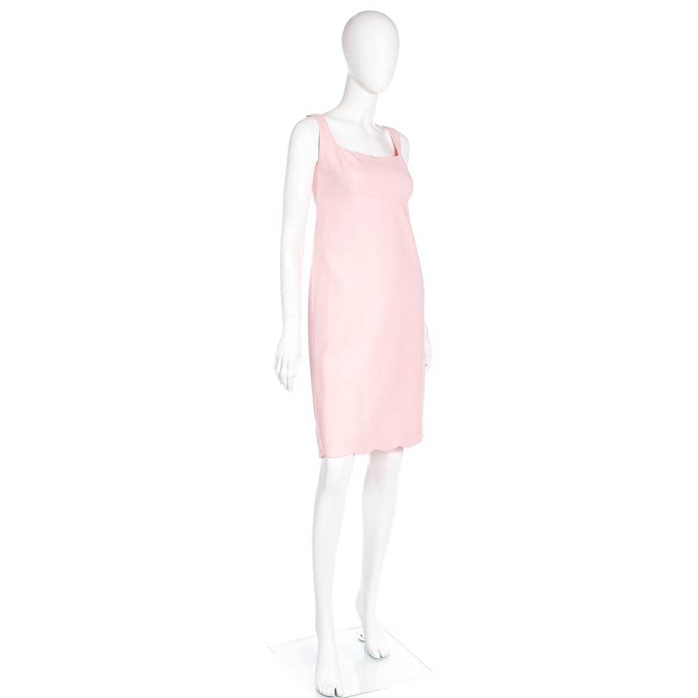 2000s Pink Ralph Lauren Empire Waist Sleeveless D… - image 3