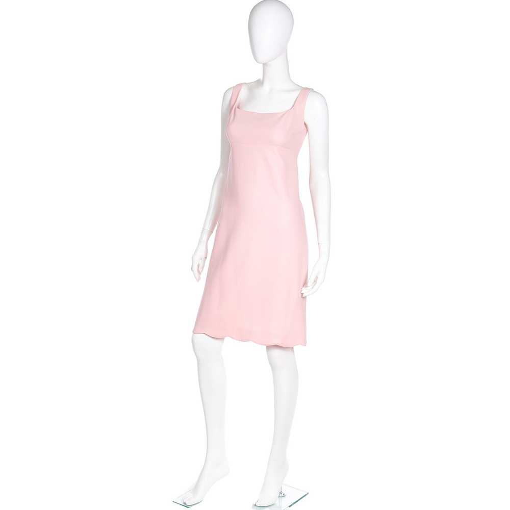 2000s Pink Ralph Lauren Empire Waist Sleeveless D… - image 5